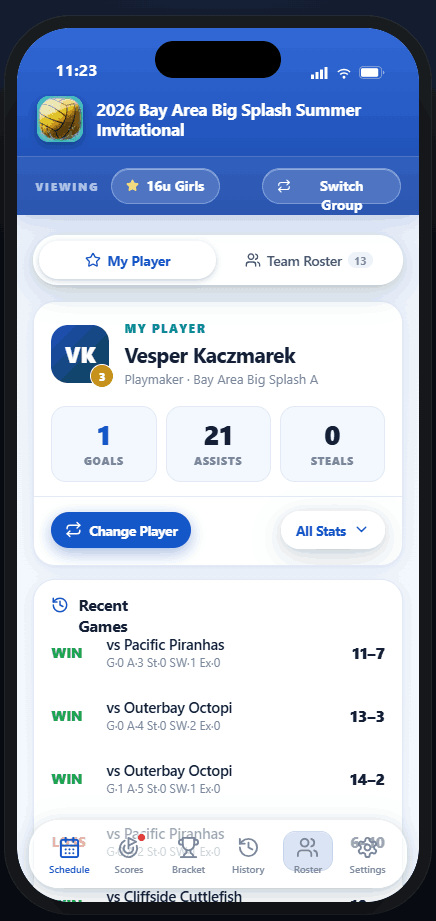 Eggbeater on iOS